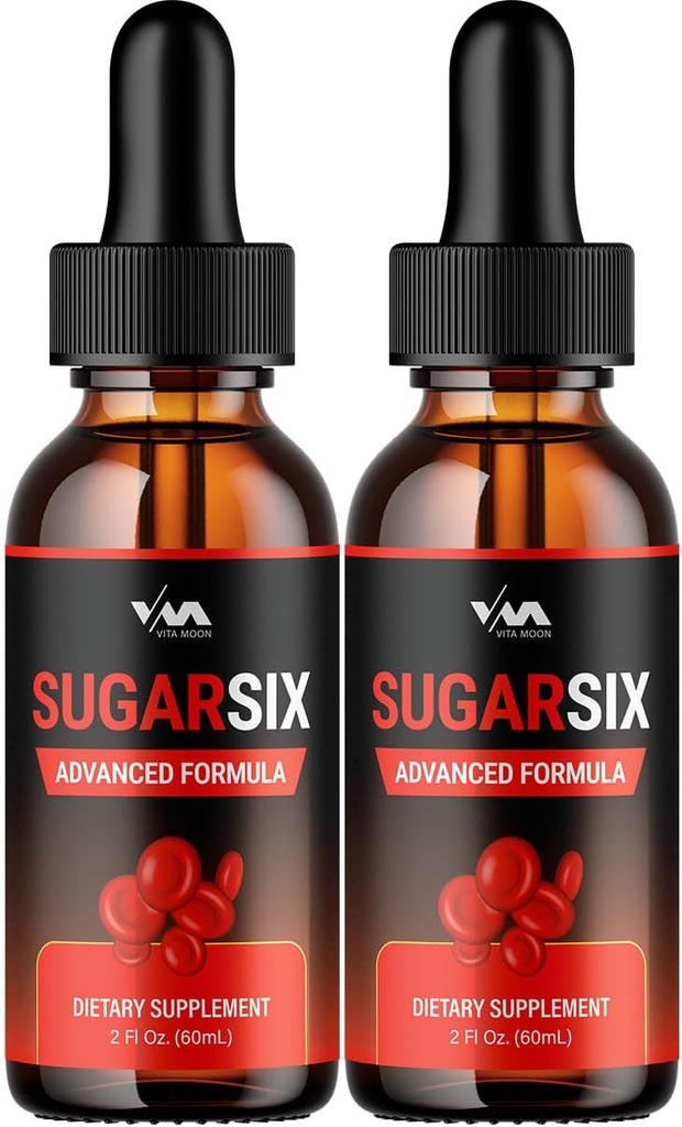 (2 Pack) SugarSix Drop Healthy Vitamin Support Supplement - Sugar Six Advanced Formula, Sugar Six 24 Hour Liquid, SugarSix Energy e Extra Strength Recensioni, 2 mesi di fornitura
