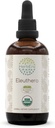 HerbEra Eleuthero B120 USDA Organic Tincture | Alkoholfreier Extrakt, hochkarätige Kräutertropfen | Certified Organic Eleuthero (Eleutherococcus Senticosus, Sibirische Ginseng) Getrocknete Wurzel (4 oz)