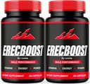 (2 Pack) Erecboost Kapseln für Männer, Erecboost Original, Erecboost für Männer, ErecBooster, Erecboost En Capsulas, ErecaBoost Pillen, Erecboost Pastillas, Erecboost Natural Advanced Formula, 120 Kapseln