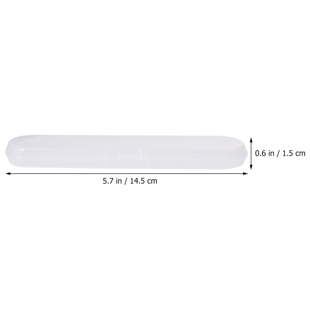 2pcs Thermometer Gehäuse Kunststoff Digital Thermometer Aufbewahrungsbox Behälter Nadel Aufbewahrung Box Stift Gehäuse für Home Office Travel