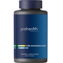 ProHealth Pure Magnesium Taurate, 160mg per Serving | Integratore di biodisponibilità ottimale per l'invecchiamento sano | Supporta cervello, cuore e salute del muscolo | Terze Parti Testata per Qualità | 180 Capsule
