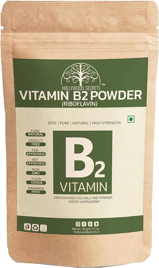 Nutranix BHM Vitamina B2 Riboflavin Polvere 50gm