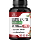 Integratore di Berberina 1200mg - 5X Assorbimento Superiore - Ultra Pure 98% Berberina HCL - Gestione sana del peso, Supporto immunitario - Non OGM, Prodotto in USA - 60 capsule vegane