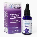 Oriel Liquid Magnesium Tropfen für Schlaf, schnelle Absorption, freie Ionen Magnesium, Mineralien und 78 Spurenelemente, unterstützt natürliche und tiefe Schlaf, Entspannung und Ruhe, 30 ml, 30-Tage-Versorgung