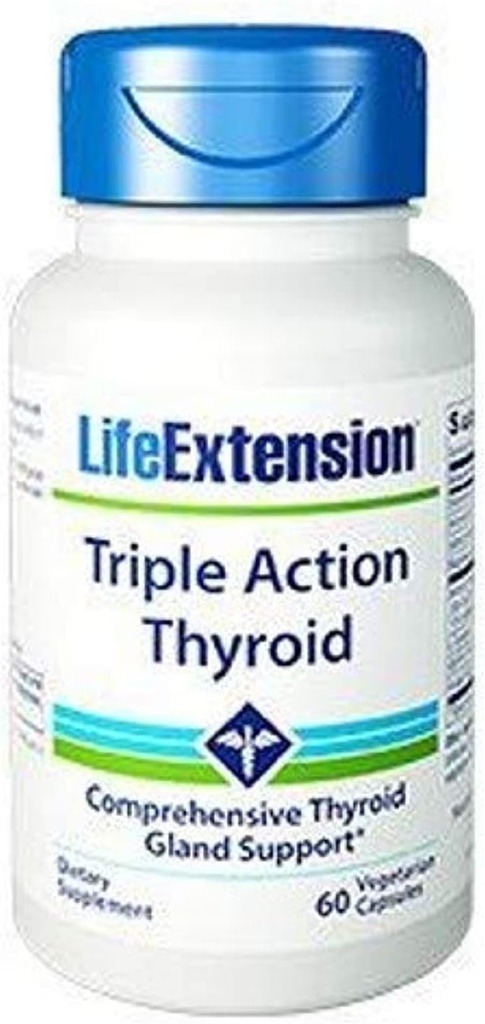 Triple Action Thyroid 60 Vegetarische Kapseln-Pack-2