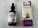 Irish Sea Moss Liquid Drops - Irish Sea Moss, Black Seed Oil, Elderberry & Burdock Root - 6X Stronger Sea Moss Advanced Drops für Immununterstützung
