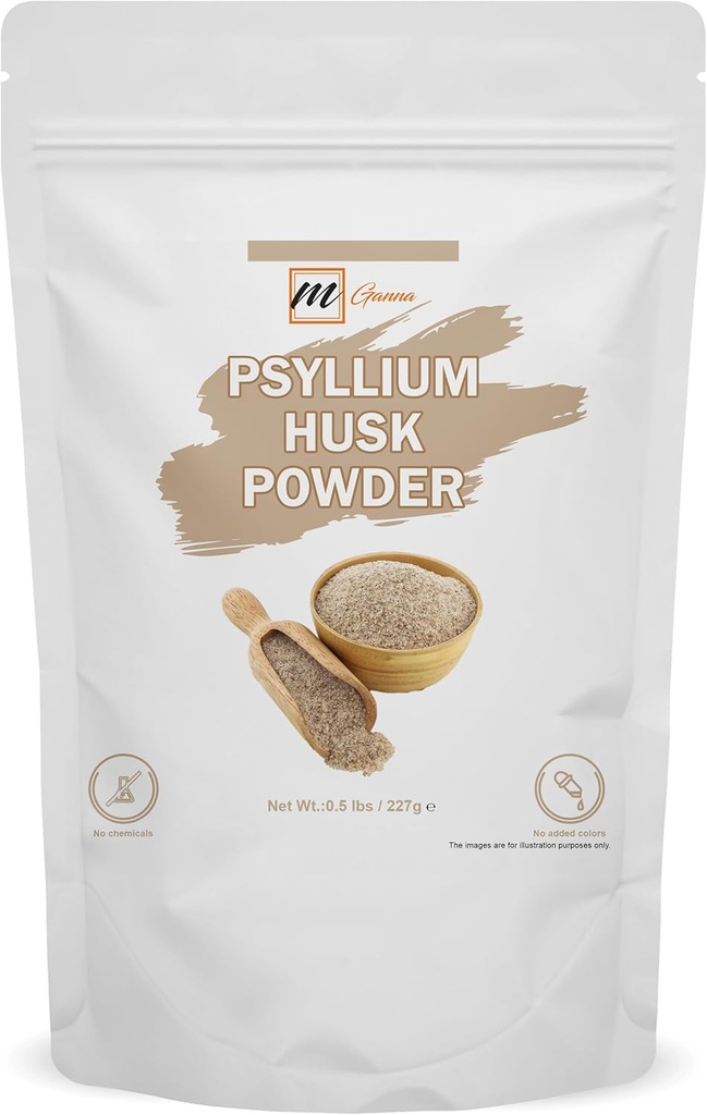 100% natürliches Psyllium Husk (Whole) für Gesundheitspflege 227 GMS / 0.5 LBS