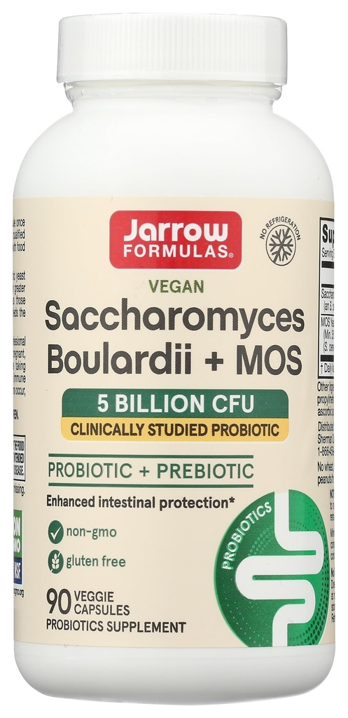 Formules de Jarrow, Saccharomyces Boulardii MOS, 90 Compte