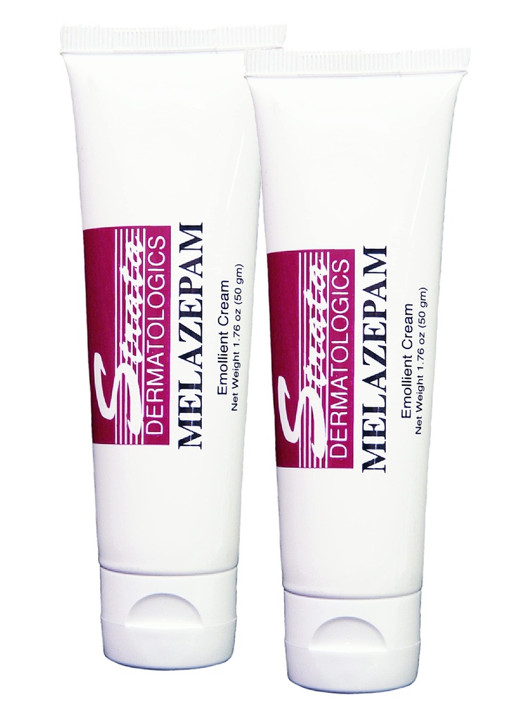 Ökologische Formeln Strata Melazepam Emollient Cream Für Pimples, Blackheads, Flare-ups, Redness und andere Unsightly Bedingungen. Bequem, 1.76 Unze (Pack von 2)