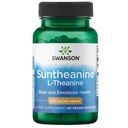 Swanson Aminosäure Doppelpotenz Suntheanin L-Theanin 200 Milligramme 60 Veg Kapseln