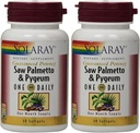 Saw Palmetto und Pygeum One Daily 30 Softgel (Pack mit 2) Solaray