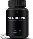 HUMANX VertiGone - Vertigo Relief - Zeitgeprüfte Zutaten - Antike natürliche Inner-Ohr-Balance-Ergänzung - Relieves Dizziness, Nausea, Spinning & Swaying Sensations - Non GMO - Dizzy Pill Aids
