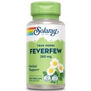 SOLARAY Feverfew Leaf 380 mg | Circulation sana, tono di vaso di sangue, supporto comfort | Non-GMO & Vegan | 100 VegCaps