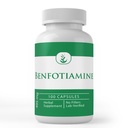 PURE INGREDIENTI ORIGINALI Benfotiamine, (100 capsule) Sempre puro, Nessun Additivo o Filler, Lab verificato