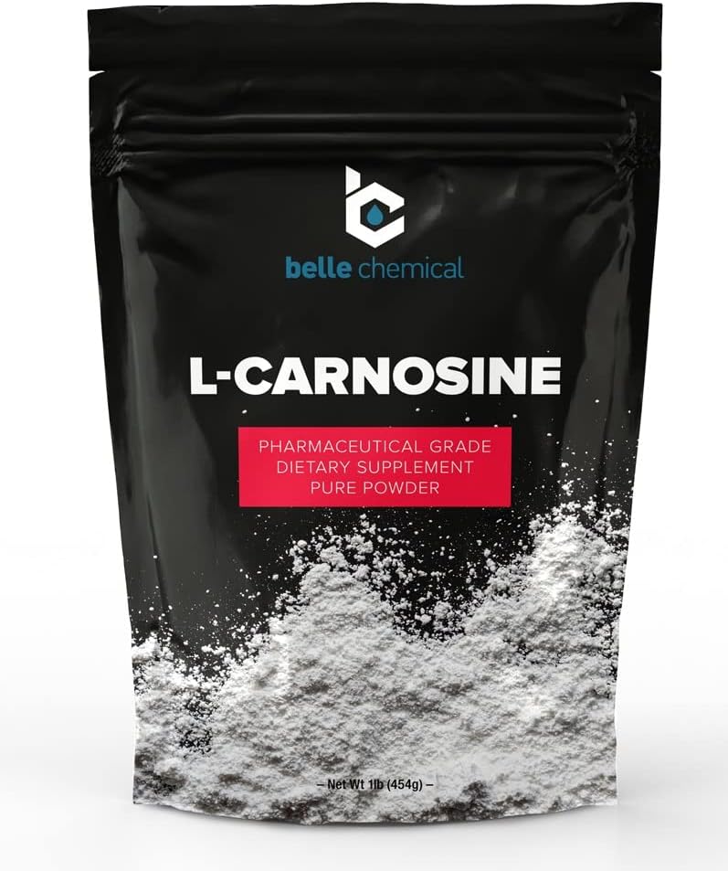 Pure L-Carnosine Powder - Pharmaceutical Grade (1 Pound)