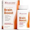 Brain boost Cerveau - Réduire la fatigue cérébrale liée au stress, améliorer la concentration et la mémoire, Bacopa, L-Carnitine, Quercetin – 90 Ct