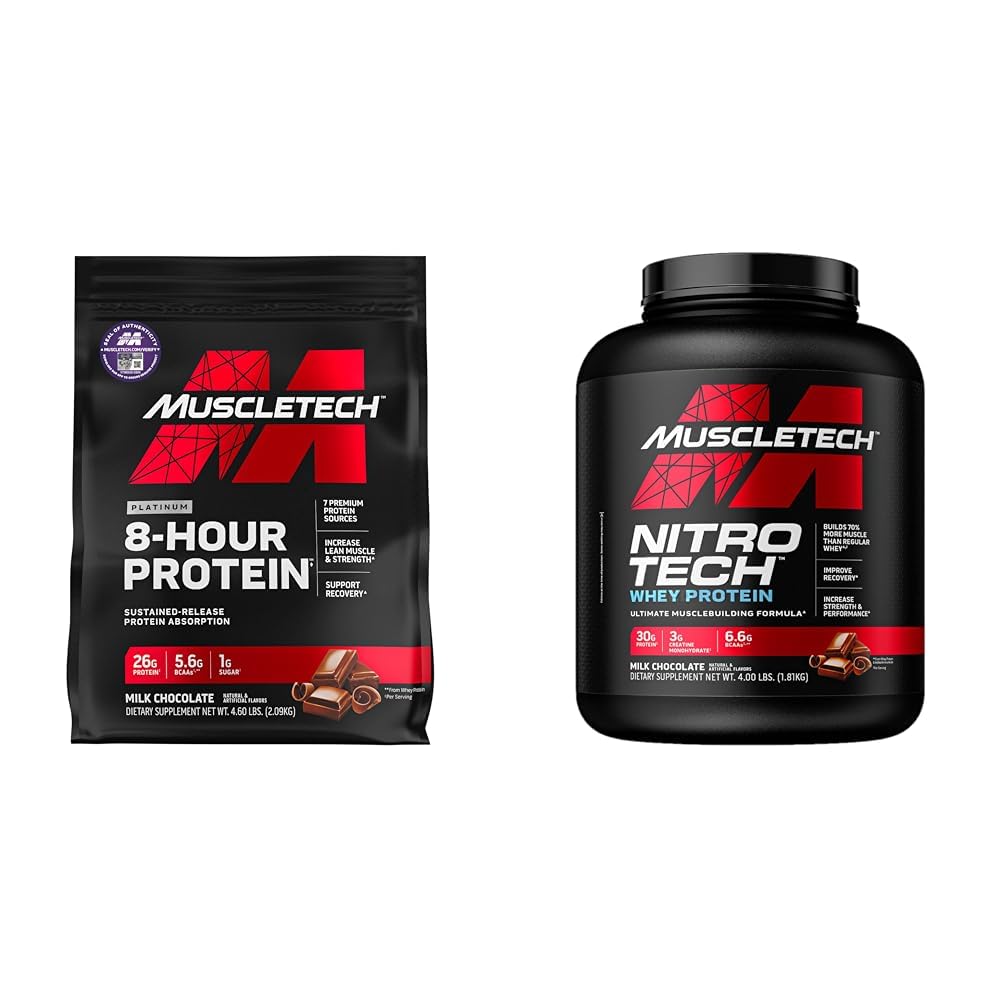 Polvere proteica del siero della proteina del siero della proteina di Fase8 della proteina della proteina di Whey & Casein Blend & polvere della proteina della proteina del siero di latte isolate e peptidi | Cioccolato del latte, 4 pounds