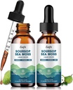 Soursop Graviola Liquid Drop – 2 Pacchetti Soursop Drops with Sea Moss & Turmeric, Supporto cellulare & Immunity Boost Liquid Supplement, 2 Fl Oz
