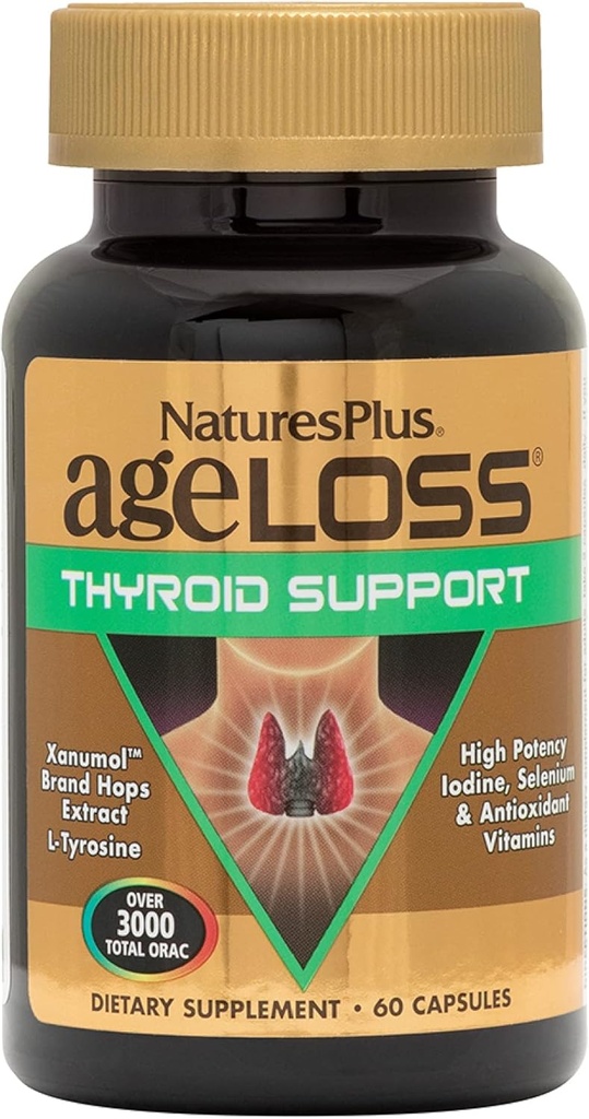 NATURES PLUS Schilddrüse Ageloss, 60 CT
