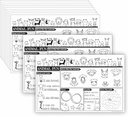 Pages de coloriage d'animaux pour les enfants Tablettes d'activités en vrac pour les enfants Compétences motrices brutes, Aptitudes motrices fines, Compétences motrices visuelles, Activités de rupture cérébrale, Outils ADHD pour les enfants, Matériels d'apprentissage de l'autisme