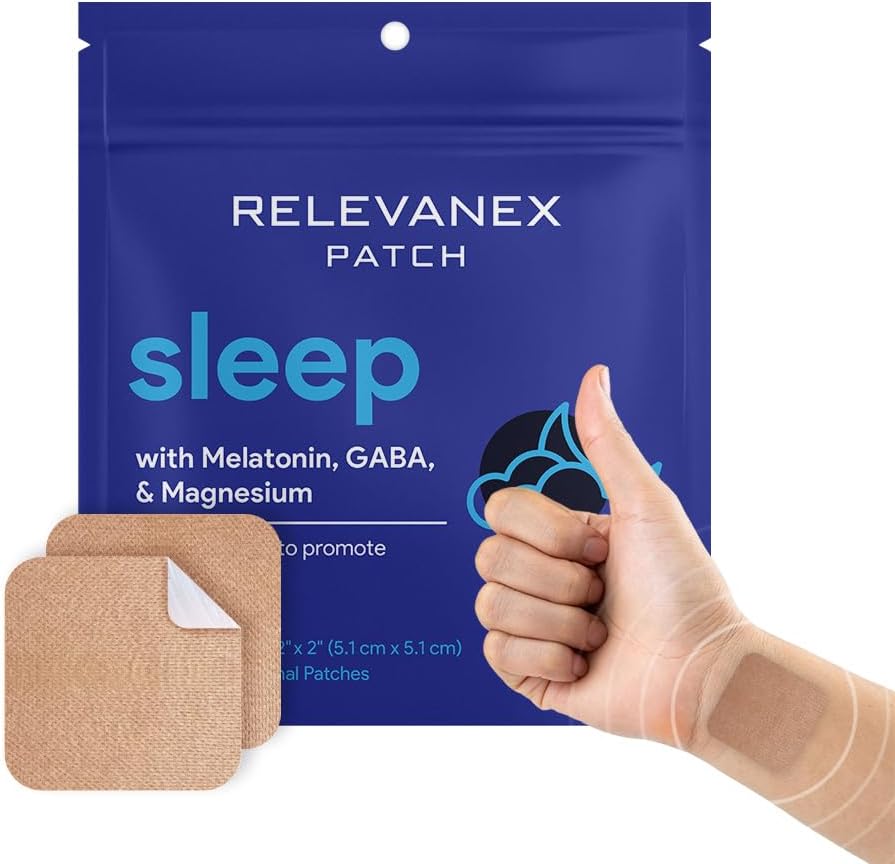 Schlaf-Patches für Erwachsene | Einfach, um zusätzliche Kraft Schlaf-Patches für Männer und Frauen anzuwenden | Refreshing & Long Lasting Night Comfort mit All Natura