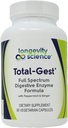 Langlebigkeit Wissenschaft: Total Gest Full Spectrum Verdauungsenzym Formel 90 Vegetarische Kapseln