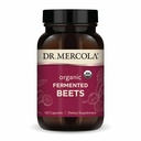 Dr. Mercola Organic Fermented Beets - Nitric Oxide Support - USDA Organic, Non-GMO, Gluten-Free & Soy-Free - 60 Kapseln
