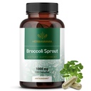 HERBAMA Broccoli Sprouts Capsules - 1000mg Broccoli Sprout Extrakt für Antioxidantien und Immununterstützung - Vegan, Non-GMO Sulforaphane Supplements, 100 Caps