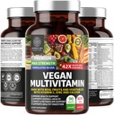N1N Premium Plant Based Multivitamin [42 Ingredienti Potenti] Uomini & Donne Multivitaminici giornalieri con verdure crude e frutta, Probiotici, Alfalfa, Echinacea, Spirulina e enzimi digestivi, 90 compresse