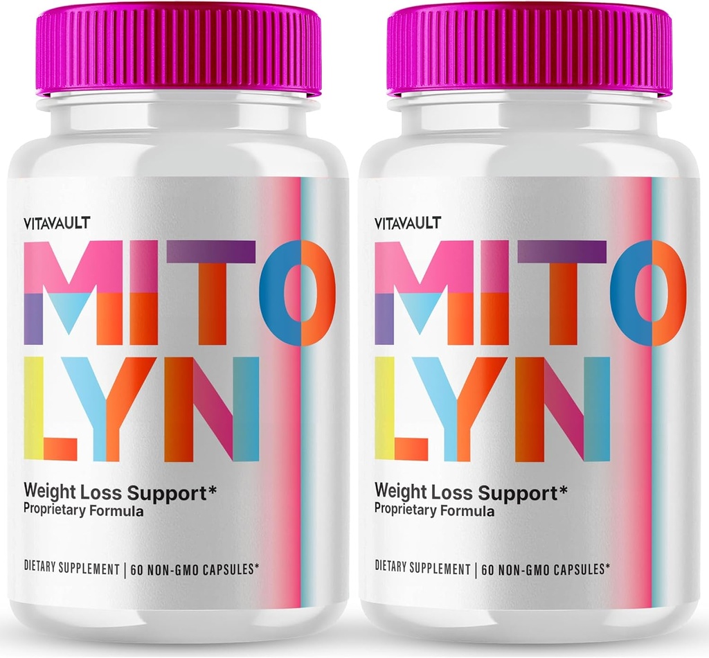 Mitolyn Capsules, Mitolyn Pills Advanced Formula - Mitolyn Dietary Complement for Maximum Strength, Mito lyn All Natural Keto Pills, Mitolyn Capsules, Mito lyn Pills Avis (2 Pack)