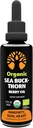Organic Sea Buckthorn Oil – 50-Day Supply – Omega 7 9 – Non-GMO, Vegan