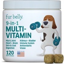Dog Multivitamin - Hunde-Vitamine und Ergänzungen - Verdauungsenzyme & Probiotika - Probiotika für Hunde - für Haut- und Mantelallergiker - Immunsystem & Gesamtgesundheit - 120 Weiche Kauen-Hund-Treats
