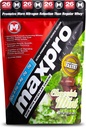Max Muscle Maxpro Elite | 30g Protein | 6.6g BCAAs | Micellare Caseina filtrata a freddo Whey Isolate Protein Concentrate | Promuove la crescita, la resistenza e il recupero del muscolo (Mina di cioccolato, 2lb)