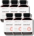 SMARTERNUTRITION Joint Food - Integratore congiunto completo per il supporto Lubrificazione & Mobilità - Formulato con Collagen Type II, MSM, Vitamina C, Turmerica, Bromelain - 6 Pack[180-Day Supply]