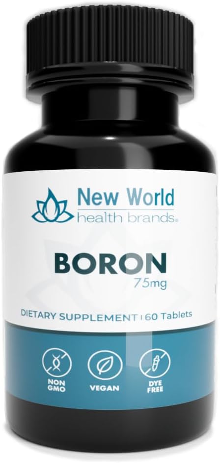 Boron Mineral Supplément 75mg.60 Compte - Trace Minerals Votre corps a besoin de maintenir une santé et un bien-être optimaux