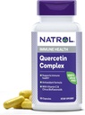 Natrol Quercetin Complex, Integratore alimentare per la Salute Immune, Integratori di Quercetina con Vitamina C e Citrus Bioflavonoidi, 50 Capsule, Fino a 25 giorni di alimentazione