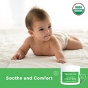 Hyland's Baby Bio Chest Rub, Soothe und Comfort, mit Bio Lavender, Peppermint und Kamille Blumenöl, Safe und Gentle, Dermatologe Getestet, 1.76 Oz, Infant (Pack von 2)
