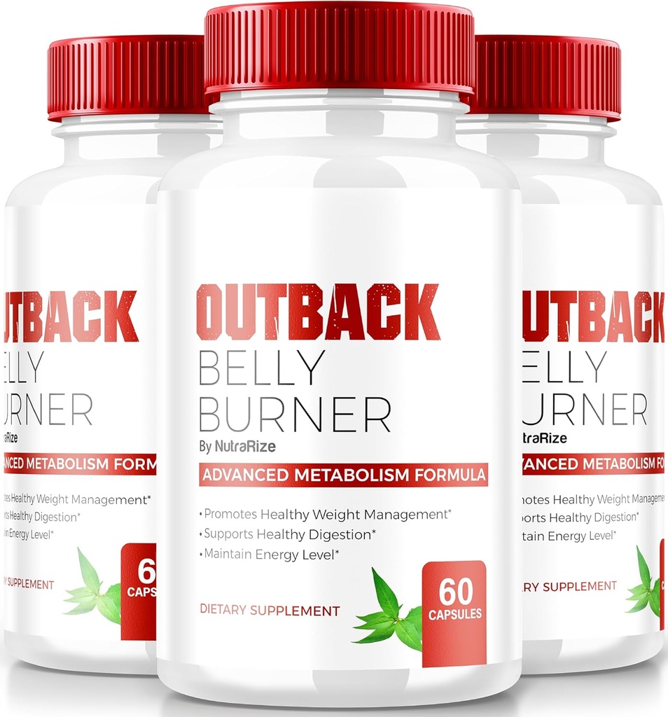 (3 Pack) Pillole di bruciatore di cintura esterna, capsule di Keto del bruciatore di cinghiale Premium Out, supplemento naturale di perdita di peso di Keto per sostenere gli obiettivi di fitness e corpo, cintura di Outback ufficialeBurner (180 capsule)