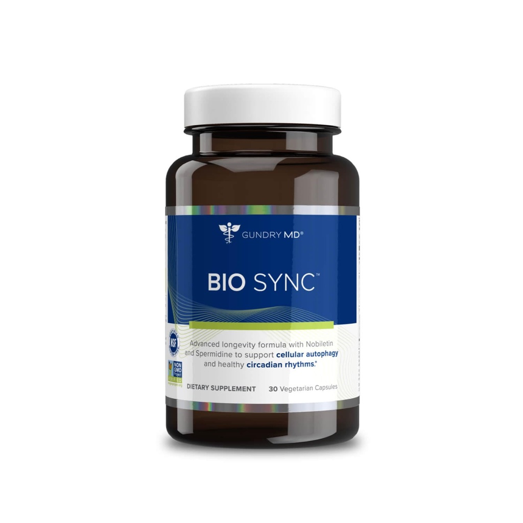 Gundry MD® Bio Sync Supplemento per energia diurna, supporta messa a fuoco e memoria†* - (30 Serve)