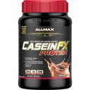 ALLMAX Casein-FX Protein, Schokolade - 2 lb - 25 Gramm Slow-Release Protein Per Scoop - Low Carb & Zero Hinzugefügt Zucker - ca. 27 Servietten