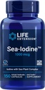 Estensione di vita Sea-Iodine Capsule, 1000 mcg, 150 Tappi di Veg, Integratore di iodio naturale da Kelp e Bladderwack