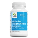 Terry Naturally BioActive Magnesium Complex - Bone & Heart Health Support - Supplemento con Vitamina B6, Zinc & Magnesium - Pyridoxal-5-Phosphate Vegan Capsule Supplement - 120 Capsule