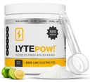 Poudre d'électrolytes LyteLine - Minéraux de mer - Supplément d'hydratation Citron-Lime - 90 portions - Non-OGM, Pas de calories, Pas de sucre - Délicieux mélange de boisson de reconstitution de kéto - Parfait pour l'exercice