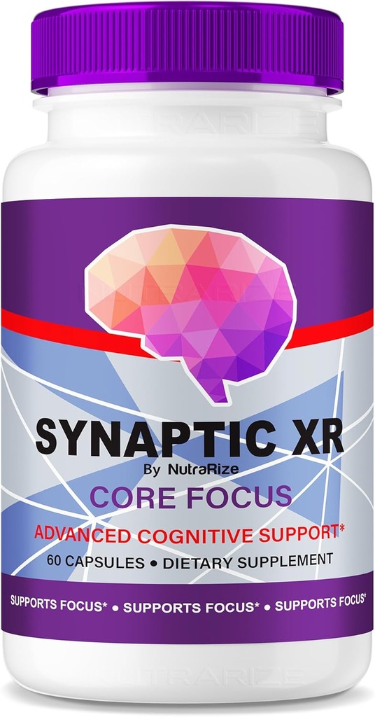 NutraRize Synaptic XR – Capsule di supporto giornalieri con una miscela bilanciata per messa a fuoco, nitidezza e prestazioni quotidiane