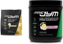 PRO JYM 45 Serve Vaniglia tahitian + PRE JYM 30 Serve Limonata rosa Pre-allenamento polvere Bundle