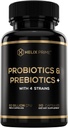 Probiotika und Präbiotika für Frauen oder Männer Probiotika 60BN CFU Lactobacillus Acidophilus Bifidobacterium Lactis Made in USA