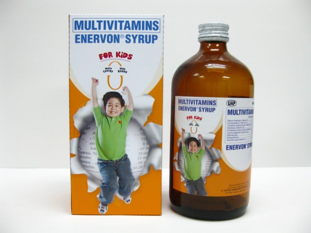 2 Enervon Syrup Multivitaminici (2 x 120ml)