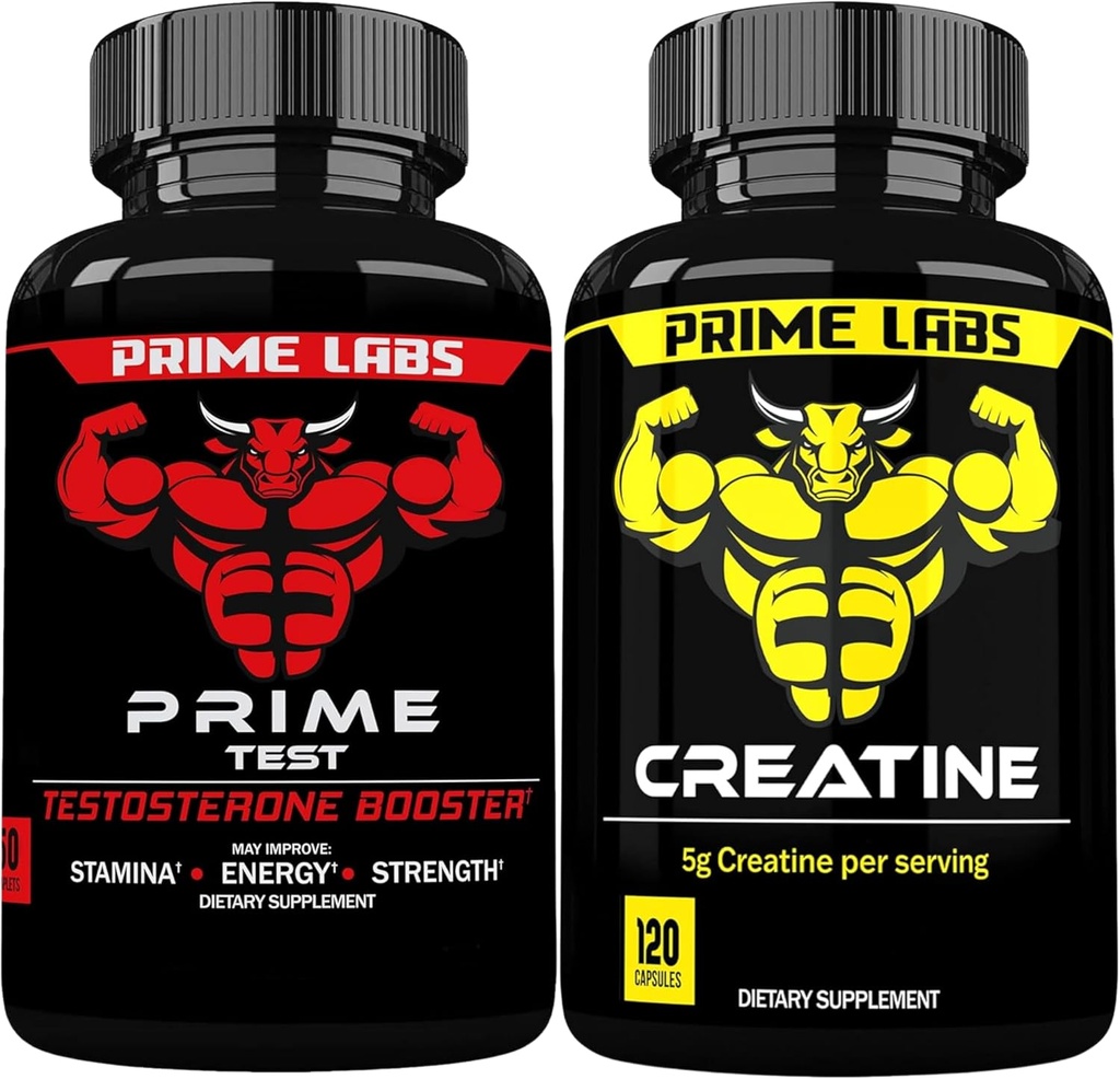 Prime Labs Prime Test + Kreatin Kapseln
