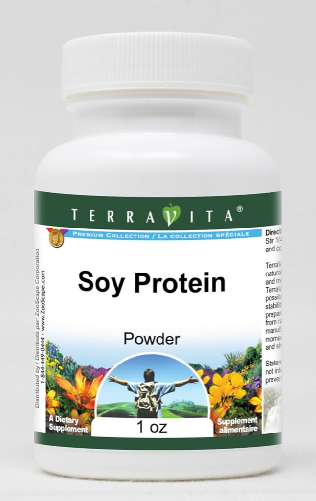 Polvere di proteine di soia (1 oz, ZIN: 521426)