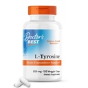 I medici miglior integratore di tirosina L per gli uomini e le donne - L-tirosina 500mg capsule, supporto del cervello per gli adulti, supporto di aminoacidi 500 mg, Precursore per la produzione di tiroxina da tiroide - 120 tappi di veg